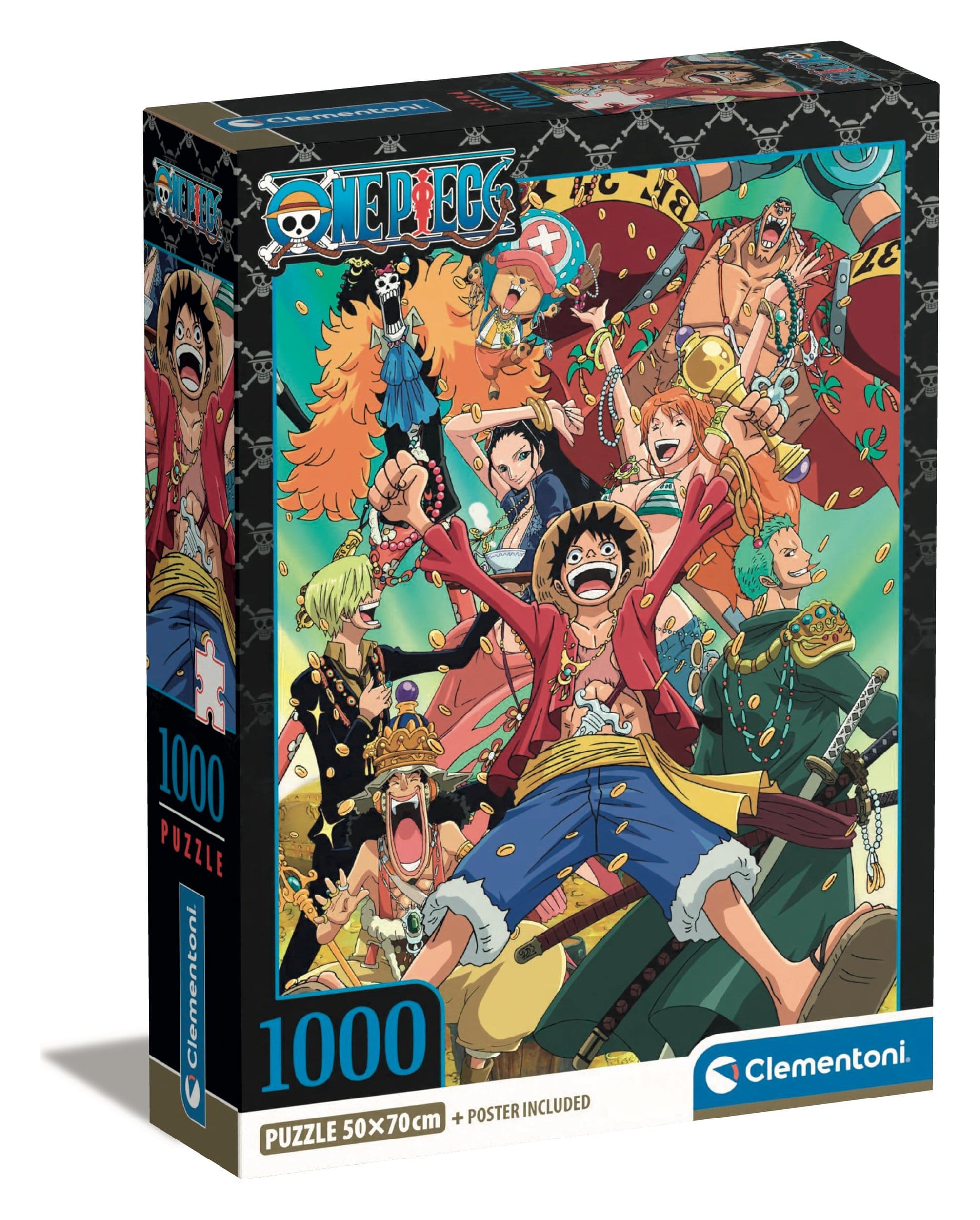 1000 pcs - One Piece, Luffy y sus amigos